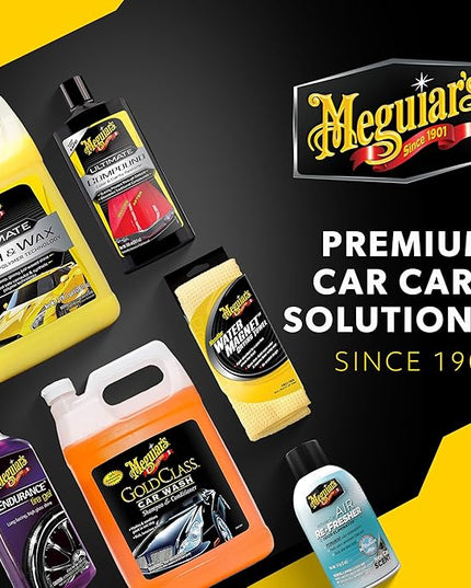 Meguiar's Drive-Thru Car Wash Express Touch-Up Kit - The Perfect Car Detailing Kit for Touching Up After Running Through an Automatic Car Wash or After Washing Your Ride at Home, Clean Inside and Out