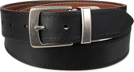 Columbia Men's 2-in-1 Reversible Casual Leather Belt for Versatile Everyday Style