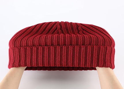 Connectyle Fleece Lined Cuffed Beanie Hat for Men Women Knitted Winter Wool Beanies Skull Cap Warm Watch Hat