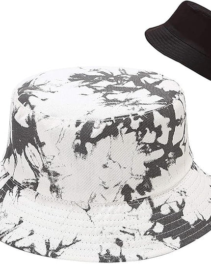 XYIYI Cute Bucket Hat Beach Fisherman Hats for Women, Reversible Double-Side-Wear