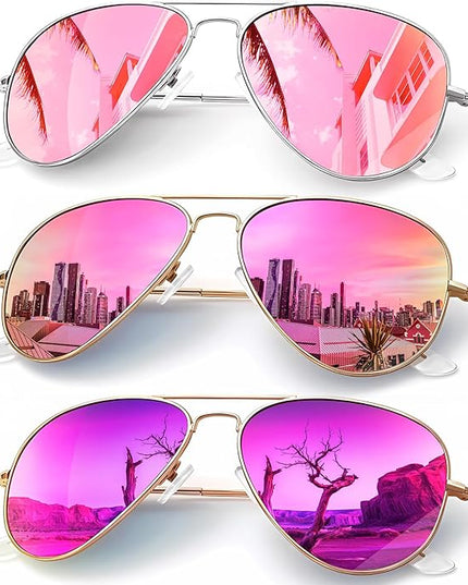 KALIYADI Classic Aviator Sunglasses for Men Women Driving Sun glasses Polarized Lens UV Blocking