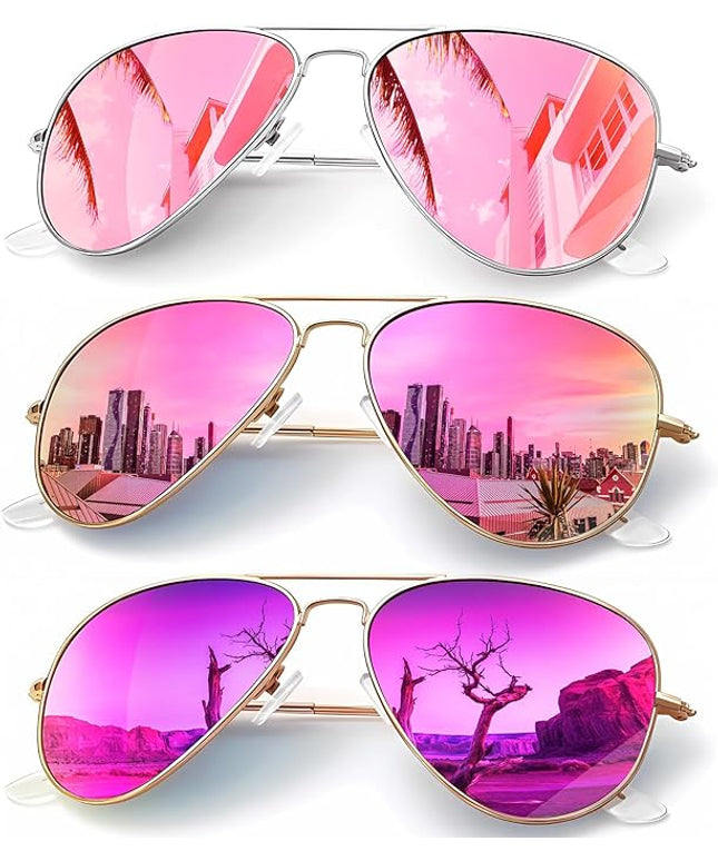 KALIYADI Classic Aviator Sunglasses for Men Women Driving Sun glasses Polarized Lens UV Blocking