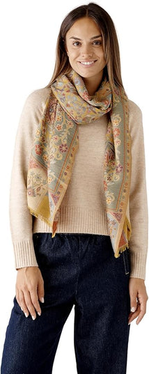 Scarf for Women Spanish Design Elegant Long Shawl Scarves for Summer Fall