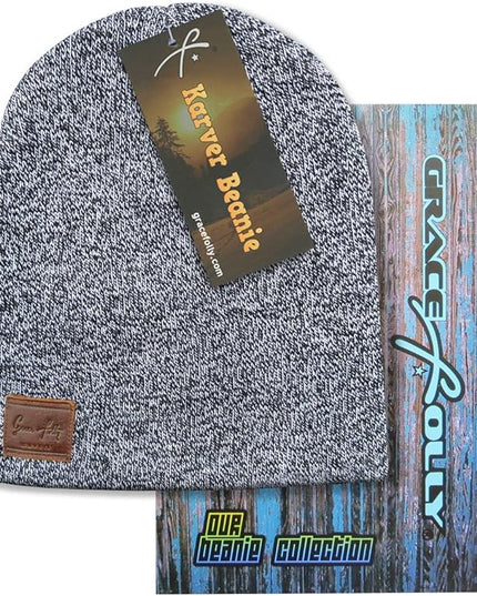 Grace Folly Knit Beanie Hat Cap for Men or Women