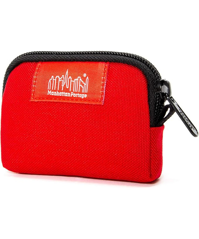 Manhattan Portage Coin Purse With Zipper Closure Pouch Eclectic Colors Credit Card ID Card Jewelry Keys Water Resistant Gift 1000D CORDURA® Everyday Carry