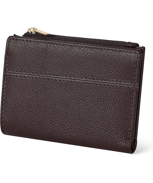 Oak Leathers Wallet For Women Full Grain Leather - Small RFID Coin Purse Credit Card & ID Holder for Ladies,Bifold Wallets for Teenager | Small, RFID, Coin Purse, for Ladies, for Teenager