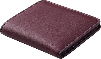 Toughergun Women’s Small Slim Leather Wallet with RFID Protection, Compact Bifold Mini Purse with Clear ID Window