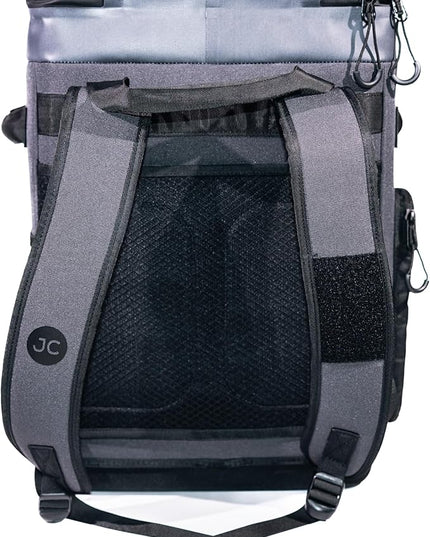 Convertible Cooler Backpack with Dry Storage by JustinCASE | Waterproof Travel Cooler Bag for Drinks, Clothes & Trips