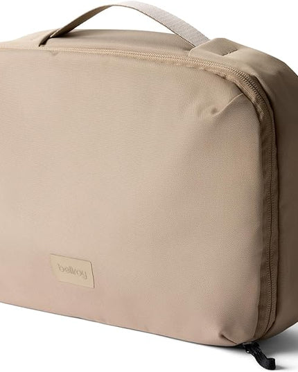 Bellroy Hanging Toiletry Kit Plus (8 Liter Travel Hanging Toiletry Bag) - Stone