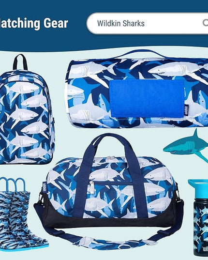 Wildkin ECO rPET Insulated Original Lunch Bag – Durable, Stylish, Ideal for School & Travel - Sharks