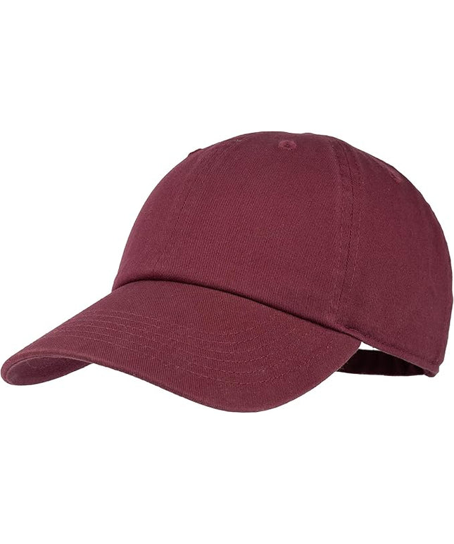 Gelante Baseball Cap Dad Hat 100% Cotton Polo Style Plain Blank Adjustable Size.