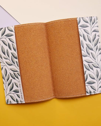 Passport Cover for Kids, Women and Men, Cute Travel Passport Holder (Leaf Pattern)