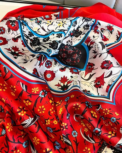 Silk Scarf Mulberry Silk Fashion Scarves Long Lightweight Shawl Wrap …