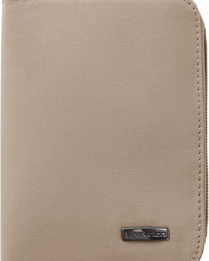 Travelon RFID Blocking Passport Zip Wallet