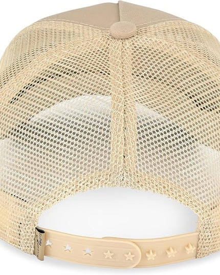 VINTAGE HAVANA Trucker Hats Women | Mesh Adjustable Snapback Hat | Men & Women Cute Trendy Fashion Baseball Cap