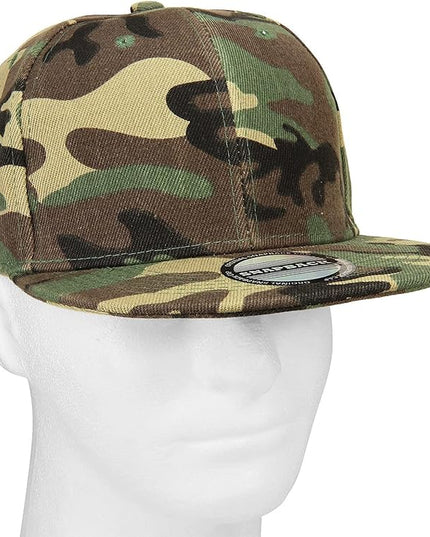 Classic Snapback Hat Cap Hip Hop Style Flat Bill Blank Solid Color Adjustable Size