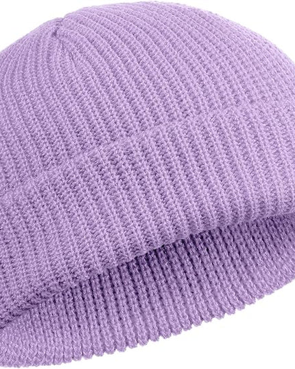 SATINIOR Trawler Beanie Watch Hat Roll-up Edge Skullcap Fisherman Beanie for Women Men