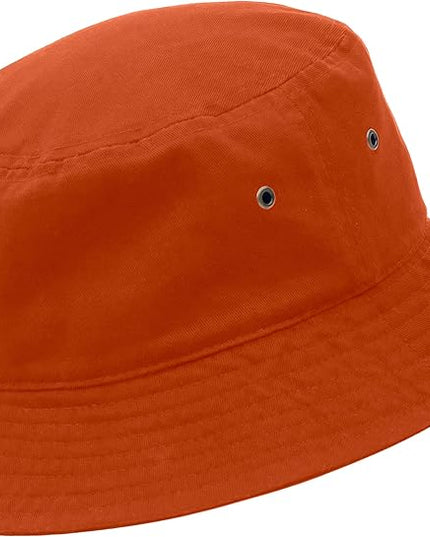 Utmost Bucket Hat 100% Cotton & Denim Lightweight Packable Outdoor Summer Beach Fishing Sun Hat