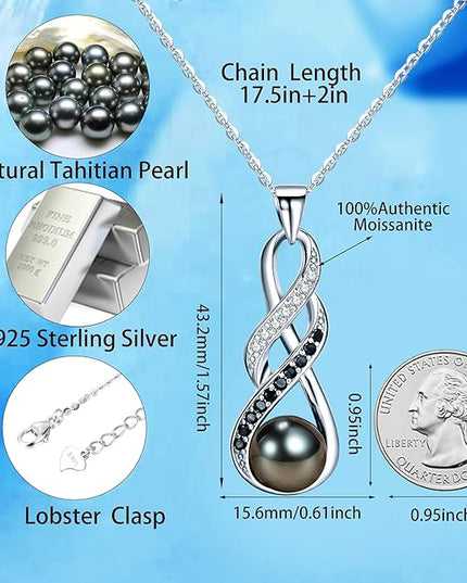 Birthday Gifts for Women Wife Pearl Necklace-Valentinees Gift for Her Grandma Mom on Christmas Day Mothers Day Wedding Gifts Anniversary