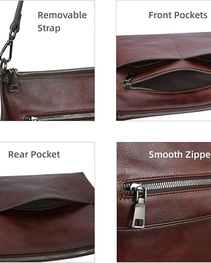 Iswee Crossbody Bag for Women Leather Purses Fashion Designer Handbags