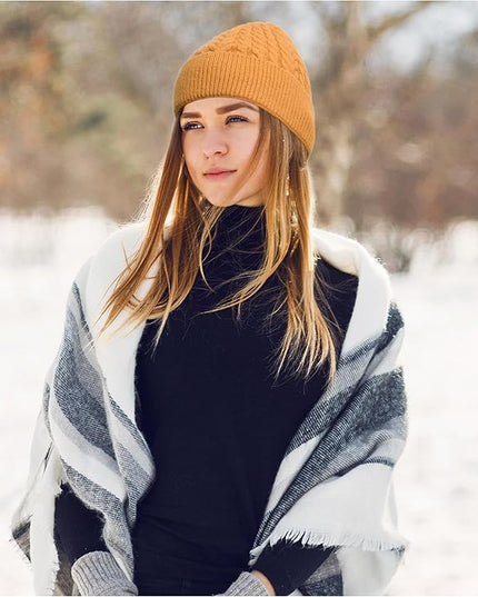 HiRui Knit Beanie Hats for Men Women Winter Hats Skull Caps Warm Classic Slouchy