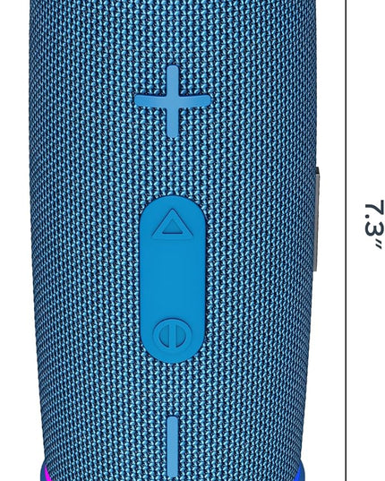 TREBLAB HD77 Bluetooth Speaker, 30W Portable Wireless Speaker with 360° Stereo Sound & Deep Bass, IPX7 Waterproof Outdoor Bluetooth Speaker, 20H Battery, TWS Pairing for Home, Beach, Pool, Camping