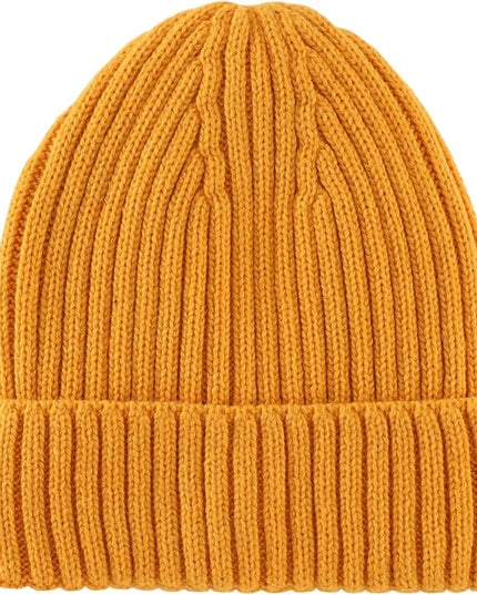Connectyle Fleece Lined Cuffed Beanie Hat for Men Women Knitted Winter Wool Beanies Skull Cap Warm Watch Hat