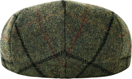 FEINION Men's Wool Tweed Newsboy Ivy Cap Gatsby Golf Flat Hat