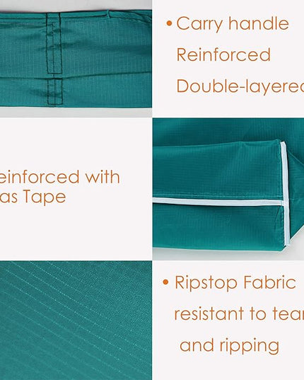 BeeGreen Marrs Reusable Grocery Bags Wholesale Gray Reusable Kitchen Bags Bulk Foldable-Machine Washable with Zipper Storage Pouch 10 Packs
