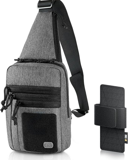 M-Tac CCW Sling Bag for Men & Women - EDC Shoulder Bag Tactical - Crossbody Concealed Carry Bag - Mens Chest Pack