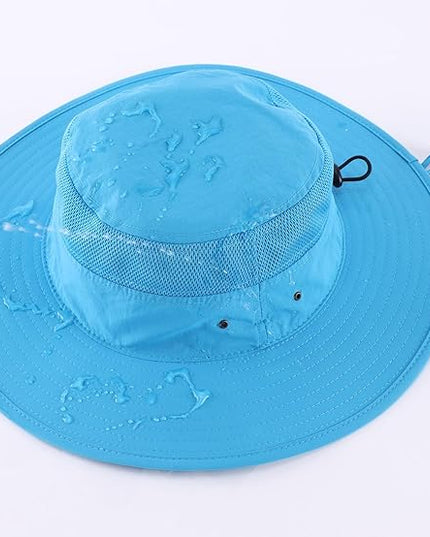 Home Prefer UPF 50+ Men's Sun Hat Wide Brim Bucket Hat UV Protection Hat for Mens Womens Beach Safari Gardening Golf Fishing