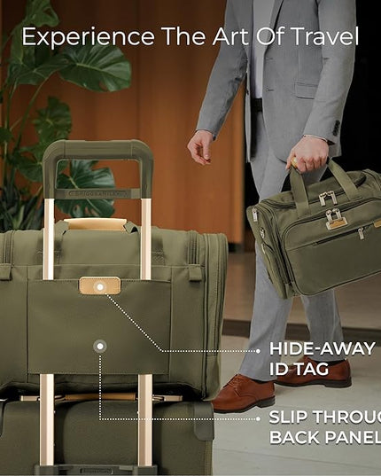 Briggs & Riley Travel Duffel Bag - Weekender & Overnight Luggage for Women & Men, Softside Bag