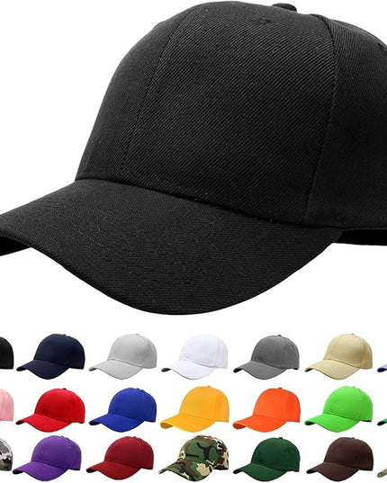 Falari Baseball Cap Adjustable Size for Running Workouts and Outdoor Activities All Seasons