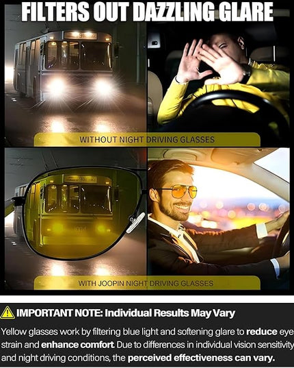 Joopin Polarized Metal Aviation Sunglasses Men, Classic Military Sun Glasses Women, Rectangle Shades UV400 Protection Costume