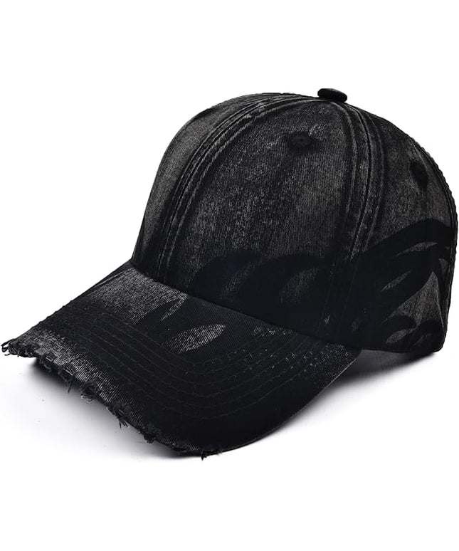 Vintage Baseball Cap, Washed Cotton Trucker Hat for Men & Women, Adjustable Size for Universal Activities