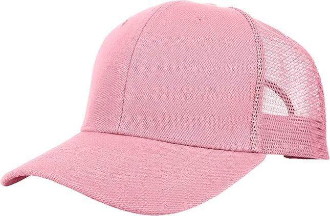 Gelante Mesh Trucker Hat Baseball Cap Structured Front Panel Wholesale LOT 12 Pack