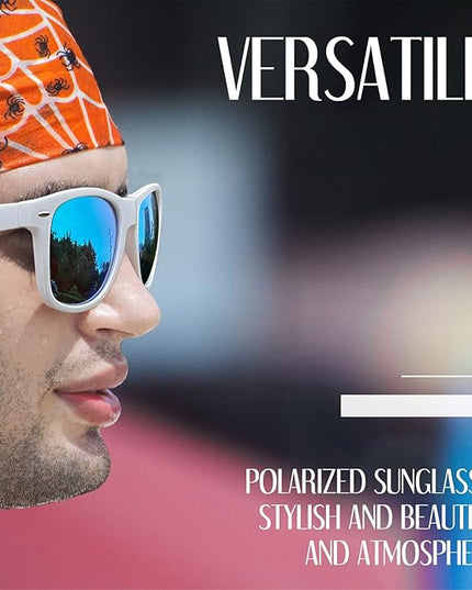 Joopin Square Sunglasses Polarized UV Protection Trendy Designer Sun Glasses Men Women