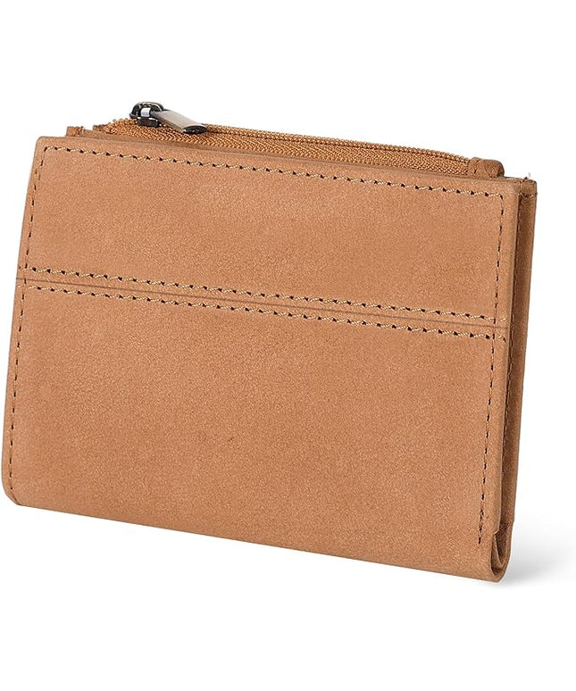Oak Leathers Wallet For Women Full Grain Leather - Small RFID Coin Purse Credit Card & ID Holder for Ladies,Bifold Wallets for Teenager | Small, RFID, Coin Purse, for Ladies, for Teenager