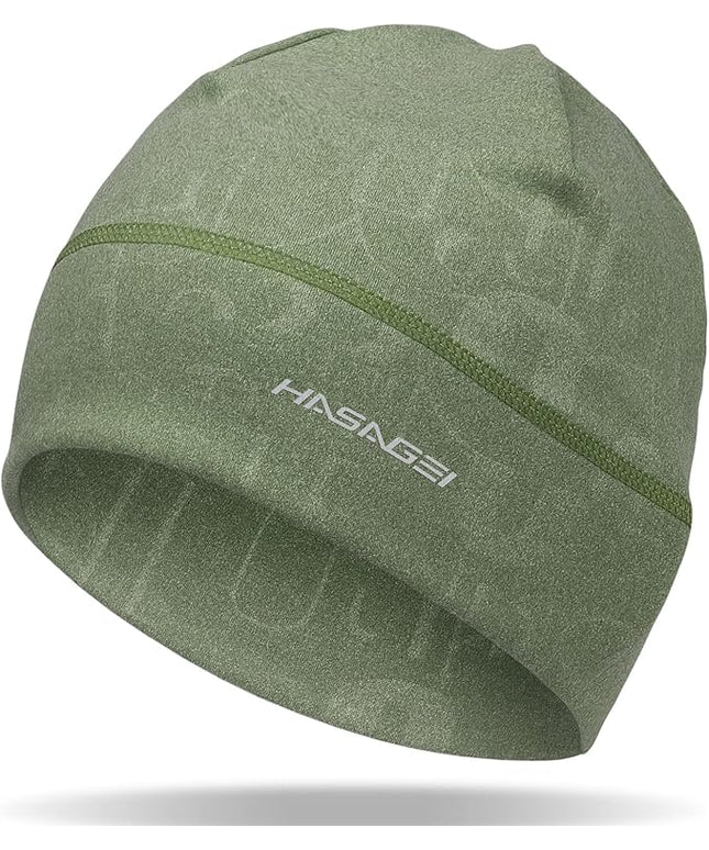 Skull Caps Beanies for Men & Women, Elastic Thermal Running Hat, Windproof Cycling Cap Helmet Liner Soft Beanie Hat