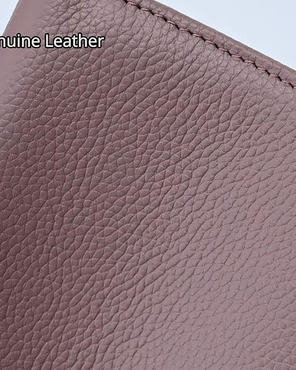 Bveyzi Ultra Slim Small RFID Wallet for Women, Leather Tiny Thin Bifold Pocket Ladies Wallet