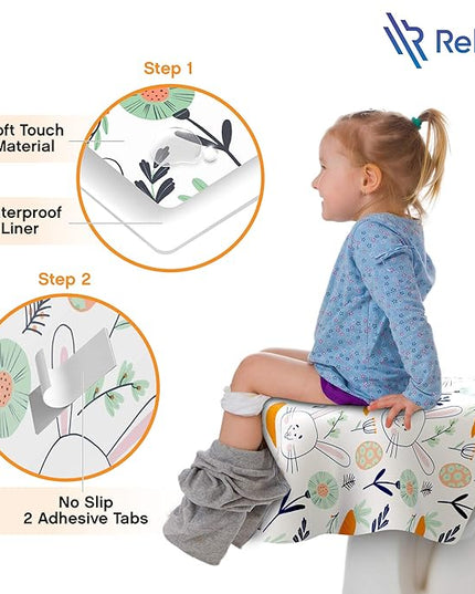 Disposable Toilet Seat Cover for Travel – 20 Pack with Covers Wrapped in Sets of 2, Non-Flushable Liners, Fits Most Seats – Kids, Toddlers, Adults