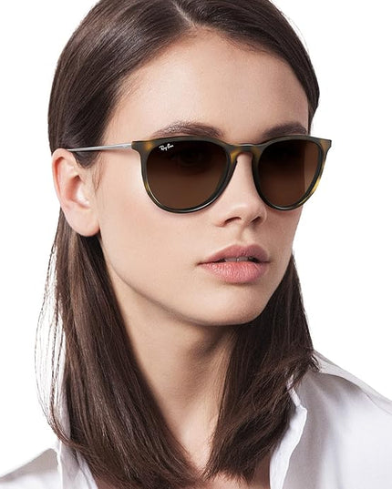 Ray-Ban womens Rb4171 Erika Round Sunglasses