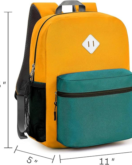 STEAMEDBUN Kids Backpack Boy 4-6, Boys Backpack for Elementary Kindergarten School - 15inch