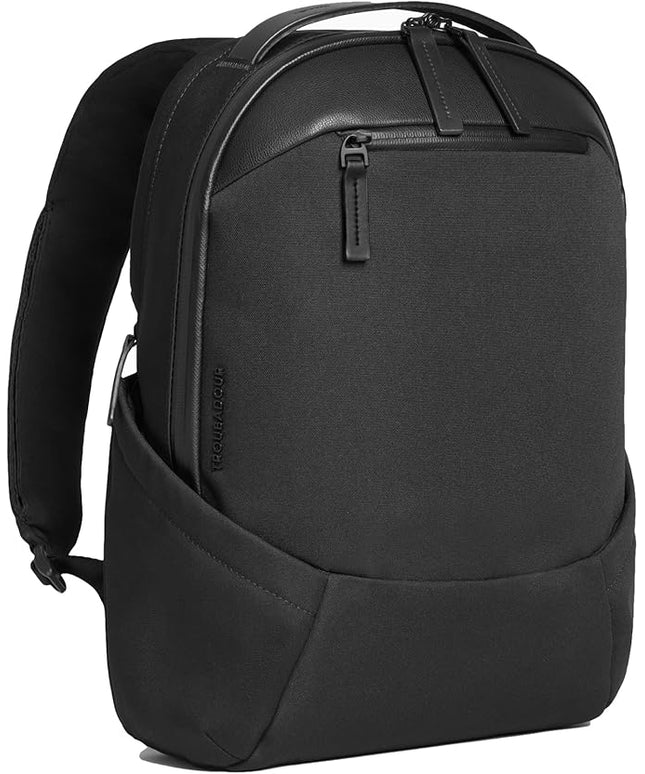 Troubadour Apex 3.0 Compact - 16L Premium Laptop Backpack - Ergonomic & Water Resistant - Designed for Work and Travel - Black