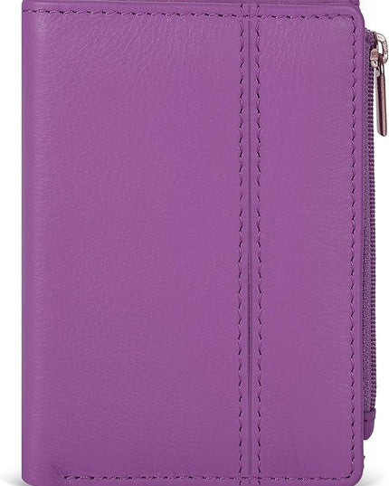 Oak Leathers Wallet For Women Full Grain Leather - Small RFID Coin Purse Credit Card & ID Holder for Ladies,Bifold Wallets for Teenager | Small, RFID, Coin Purse, for Ladies, for Teenager