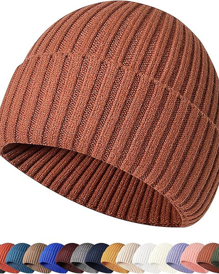 HiRui Knit Beanie for Men Women Kids, Winter Hats Warm Classic Daily Skull Caps