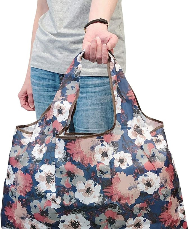 allydrew Large Foldable Tote Nylon Reusable Grocery Bags