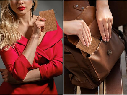 Oak Leathers Wallet For Women Full Grain Leather - Small RFID Coin Purse Credit Card & ID Holder for Ladies,Bifold Wallets for Teenager | Small, RFID, Coin Purse, for Ladies, for Teenager