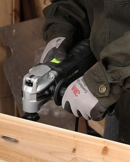 GALAX PRO 3.5A 6 Variable Speed Oscillating Multi Tool Kit with Quick Clamp System Change and 30pcs Accessories, Oscillating Angle:4° for Cutting, Sanding, Grinding
