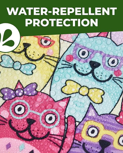 ECO CHIC Foldable Reusable Grocery Bags - Lightweight, Recycled & Reusable Shopping Bag - Waterproof Packable Tote